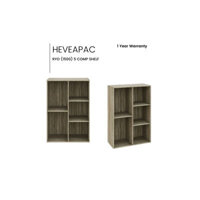 HEVEAPAC 5 Comp Shelf RYO (1500)
