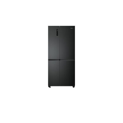 HISENSE Side By Side Fridge 780l (black Steel) RS869N4ABV
