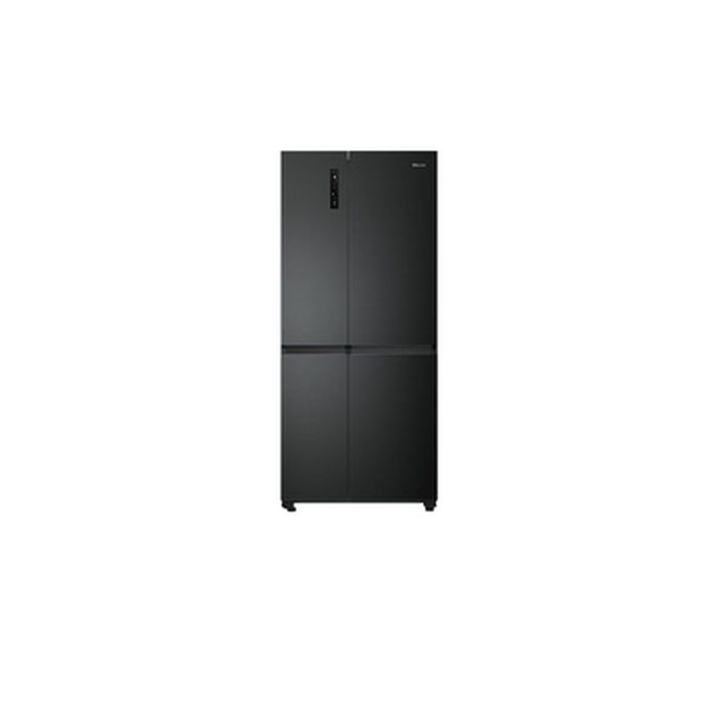 HISENSE Side By Side Fridge 780l (black Steel) RS869N4ABV-image 1