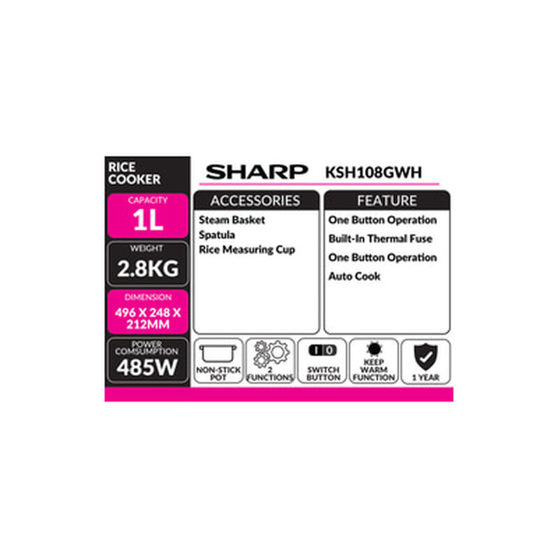 SHARP Rice cooker-image 4