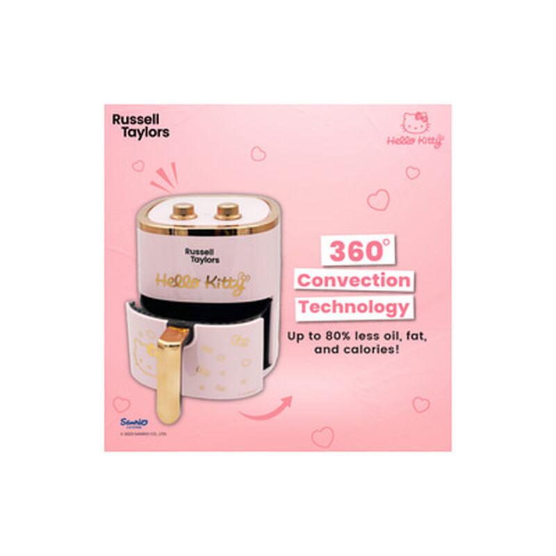 R.TAYLORS Air Fryer 4.5l Hello Kitty Z1-HK-image 3
