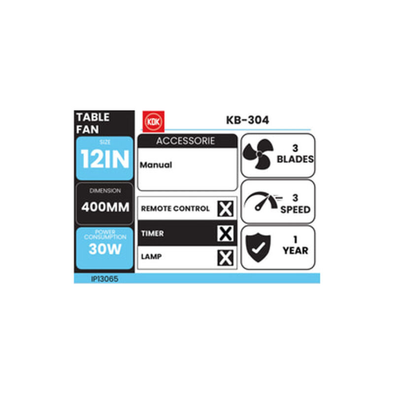 KDK Table fan-image 2