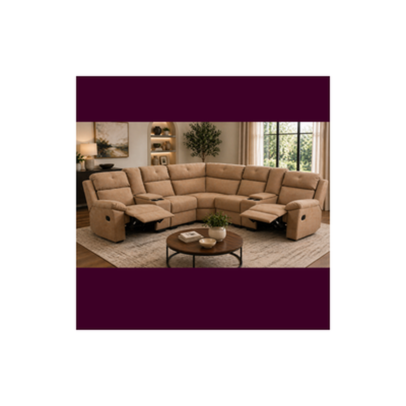 RODAS Cp Recliner Corner Sofa VALENCIA-image 1