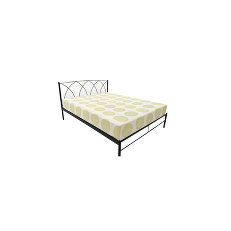 Q Metal Bedframe (al-1) Matte Black Q Bed CORVUS-image null