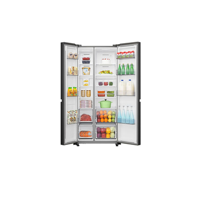 HISENSE Side By Side Fridge 780l (black Steel) RS869N4ABV-image 2