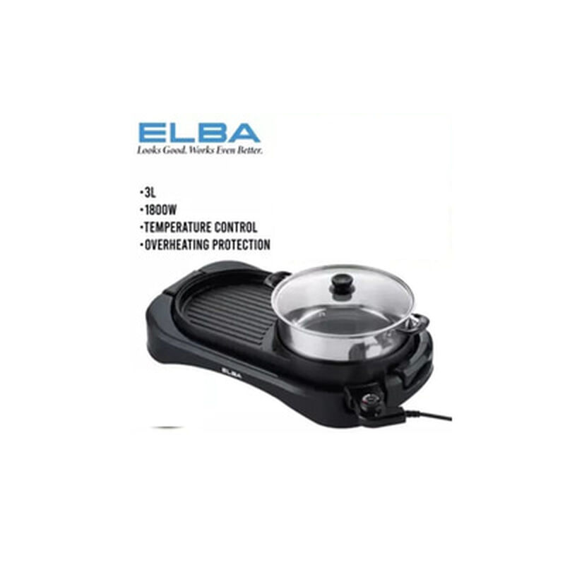 ELBA Table Top Grill EGL-K3051(BK)-image 3