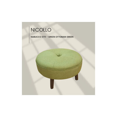 NICOLLO Ottoman Green NABUCCO ST11 - GREEN