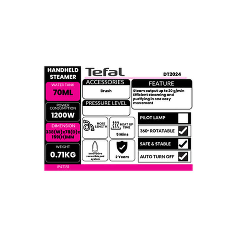 TEFAL Handy steamer-image 7
