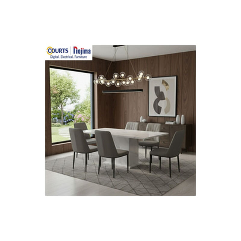 ND Rec marble dining set-image 1