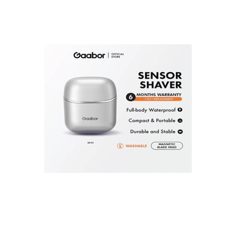 GAABOR Men Shaver Silver ER-T01A-image 2
