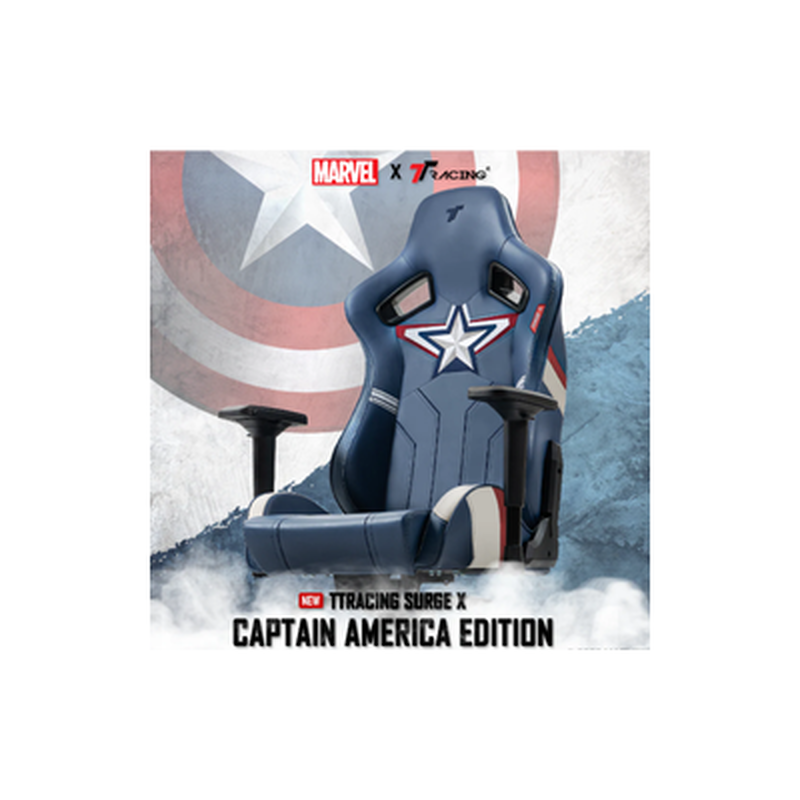 TT RACING Surge X Marvel C/america Air Threads CAPTAIN AMERICA-image 1