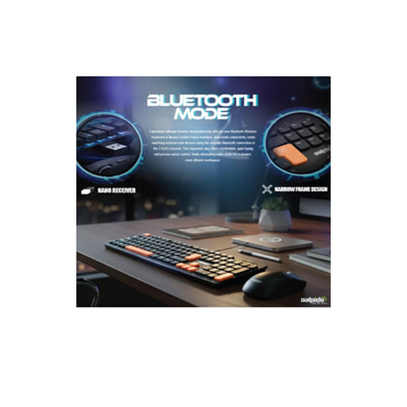 SALPIDO Bluetooth Keyboard G-750(BLK)-image 5
