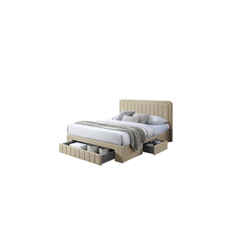 RELAX Q Pf Storage Divan Bed Pet Friendly Fabric MONDRIAN-image null
