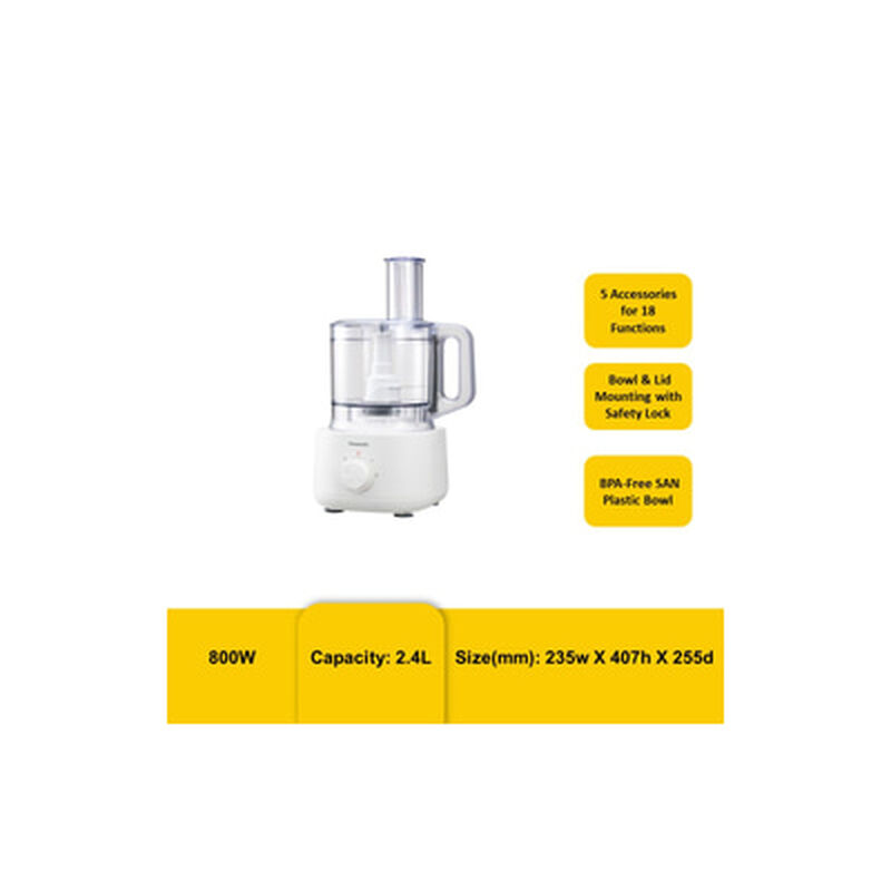 PANASONIC Food Processor 2.4l MK-F310WSK-image 1