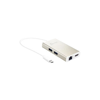 J5CREATE Type-c Multi-adapter Hdmi Ethernet/usb3.0 Hub/pd2.0 JCA374