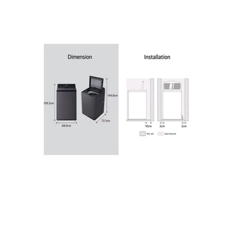 LG Top Load Washer 22kg TX2522AT9G.AEGREML-image 7