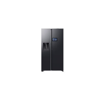 SAMSUNG Side By Side Fridge 641l Ice/water Dispenser Black RS90F65DNFME