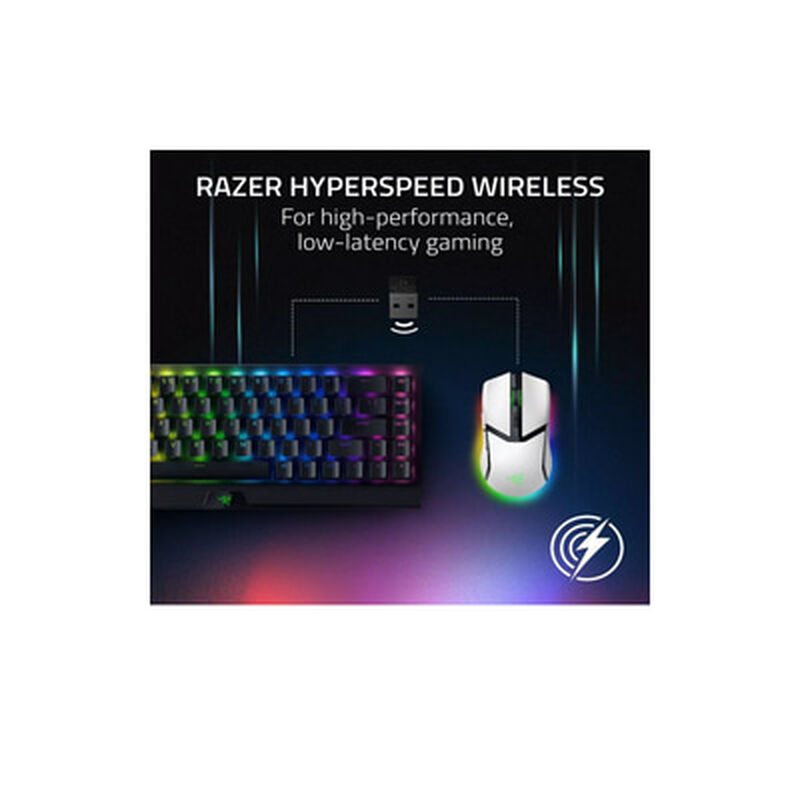 RAZER Rgb Wireless Gaming Mouse COBRA PRO WHITE-image 5