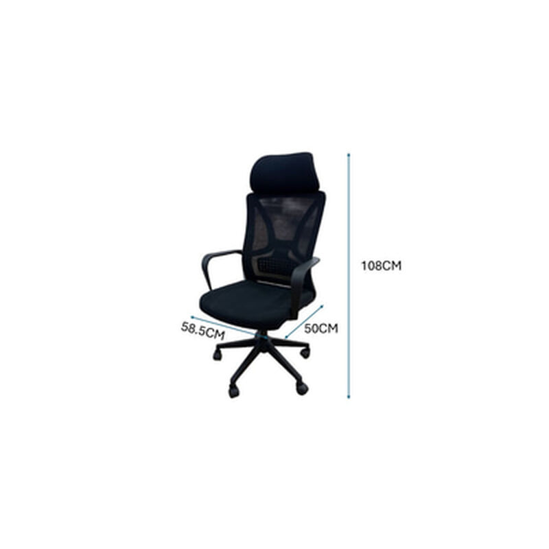 ERGOFLEX High-back Mesh Ergo Chair Mesh Office Chair HAILEY-image 3